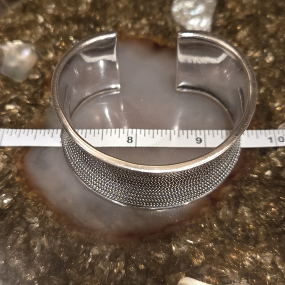 Sterling Silver Cuff Bracelet - Picture 7 of 8